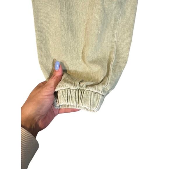 American Eagle Olive Green Skinny Ankle Casual Joggers Women Sz 4 - Picture 3 of 13